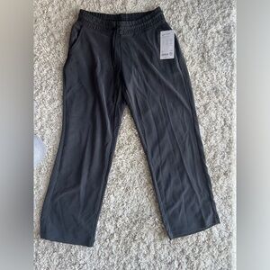 NWT Athleta Seasoft Straight Pant dark grey S